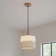 Підвісний світильник TK Lighting ECO E27 коричневий 5770