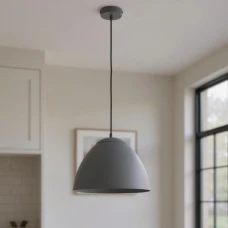 TK Lighting FARO E27 сірий 3193. Світильник підвісний