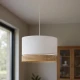 Підвісний світильник TK Lighting PAGLIA E27 білий 6533