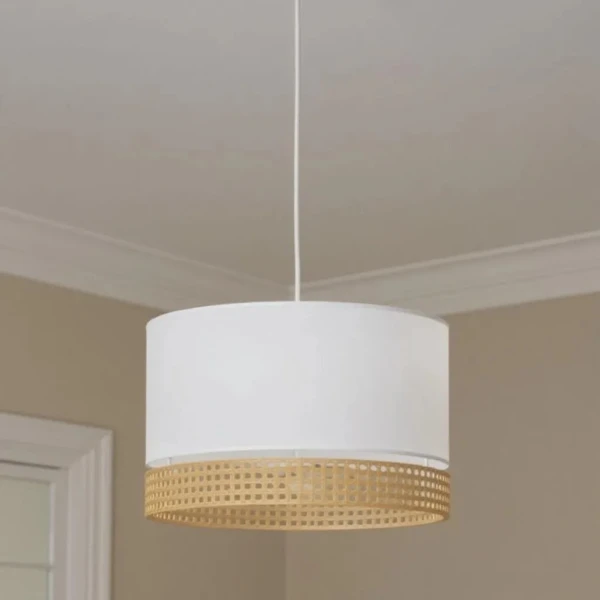 Підвісний світильник TK Lighting PAGLIA E27 білий 6533 - Фото 1