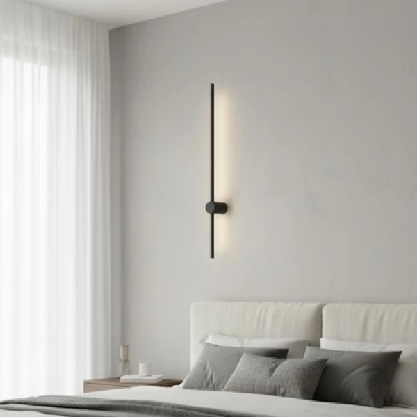 Настінний світильник DECO WA-STICK 100 3000K BK Kloodi - Фото 1