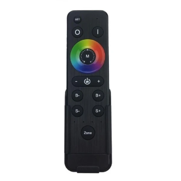 Пульт дистанційного керування RF 2.4GHz 4-зонний 5 в1 DIM/CCT/RGB/RGBW/RGBCW, AAA*2 KD-HX-RFBK-RGB-2.4G Kloodi
