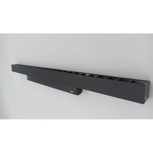 Магнітний трековий світильник KDMG-LINE435 DL 24W 3K BK 3000K Kloodi - Фото 3