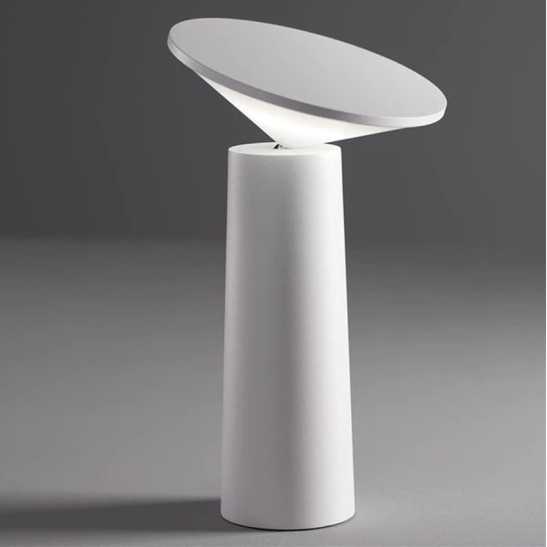 Акумуляторна настільна лампа Kloodi TA-5V RIO CCT WH, біла 2700-6500К - Фото 1