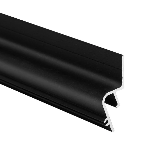 LED профіль для натяжної стелі Kloodi KLP NAT1538 3 BK, 3м (Ціна за 1 штуку) - Фото 1