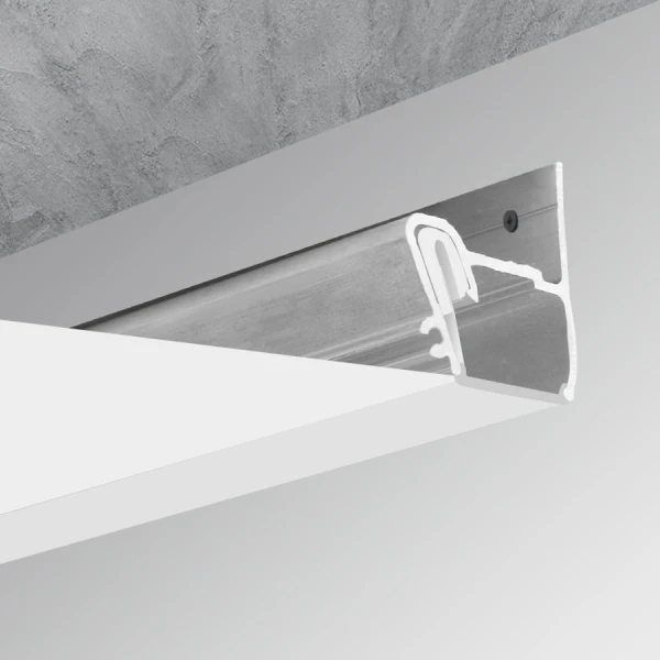 LED профіль для натяжної стелі Kloodi KLP NAT2731_3 ALU, 3м (Ціна за 1 штуку) - Фото 3