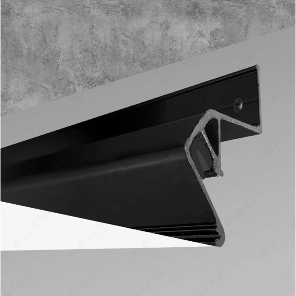 LED профіль для натяжної стелі Kloodi KLP NAT3042 3 BK, 3м (Ціна за 1 штуку) - Фото 3