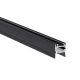 LED профіль підвісний з розсіювачем PC Kloodi KLP176 2 BK, 2м (Ціна за 1 штуку)