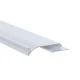 LED профіль "прихований плінтус" під шпаклівку з розсіювачем PC Kloodi KLP6518TR 3, 3м (Ціна за 1 штуку)