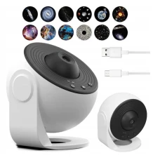 Проектор зоряного неба MARKSON BL-DQY02-PRO, нічник 360°, білий