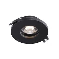 Kloodi KD-DESNA R85 IP65 BK. Точковий світильник врізний