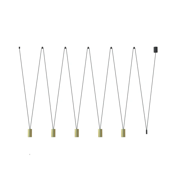 Світильник підвісний 7608 MORE EYE V SOLID BRASS Nowodvorski - Фото 1