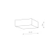 Світильник світлодіодний накладний LID 10424 Nowodvorski