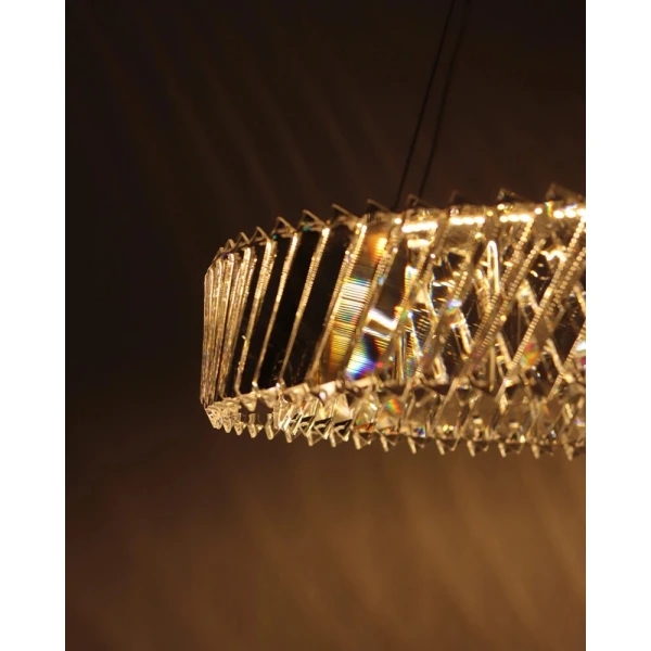 Підвісний світильник Nowodvorski LUXORA ROUND LED 30Вт 3000К хром 11705 - Фото 4