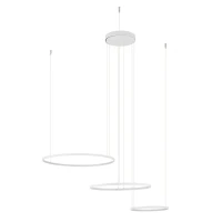 Nowodvorski CIRCOLO POWER LED 85Вт 3000К білий 11649. Люстра стельова