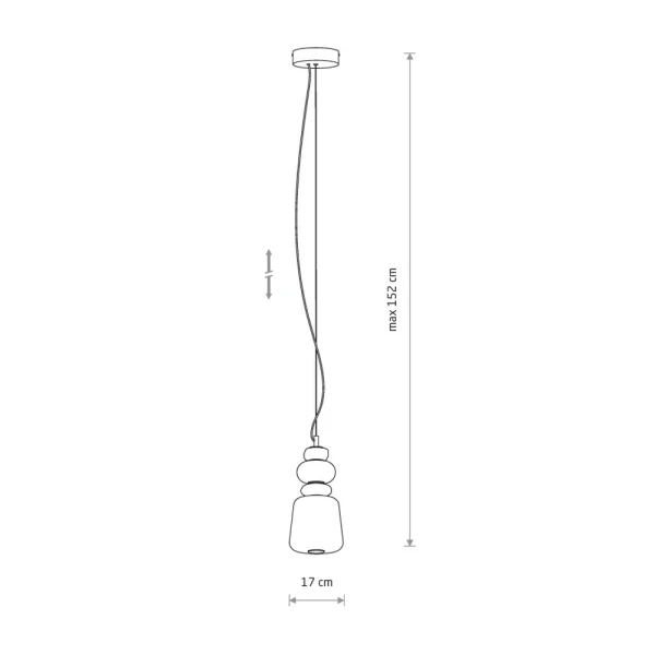 Підвісний світильник Nowodvorski CERAMIC VERTICAL LED 12Вт 3000К білий 11702 - Фото 7