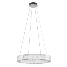 Nowodvorski LUXORA ROUND LED 30Вт 3000К хром 11705. Світильник підвісний