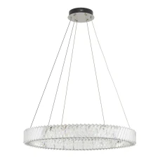 Nowodvorski LUXORA ROUND LED 38Вт 3000К хром 11706. Світильник підвісний