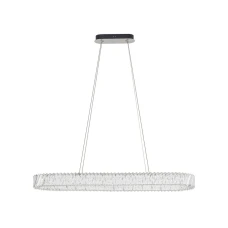 Nowodvorski LUXORA OVAL LED 40Вт 3000К хром 11707. Світильник підвісний