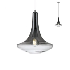 REDO 01-1623 DECANTER Smoky grey. Світильник підвісний