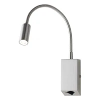 Redo 01-1195 HELLO Satin nickel. Бра