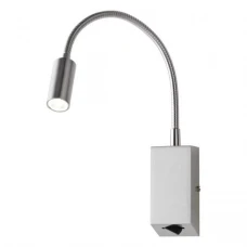 Redo 01-1195 HELLO Satin nickel. Бра