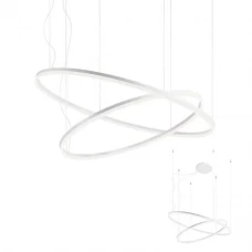 REDO 01-1922-TRIAC ORBIT White. Люстра світлодіодна