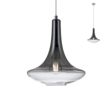 REDO 01-1623 DECANTER Smoky grey. Світильник підвісний