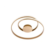 REDO 01-1792 TORSION Bronze + Dimmable. Люстра світлодіодна