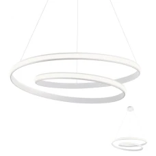 REDO 01-1890 TORSION White + Dimmable. Люстра світлодіодна