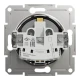 Розетка з заземленням з захисними шторками, антрацитовий Asfora EPH2900271 Schneider Electric