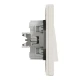 Вимикач одноклавішний, кремовий Asfora EPH0100123 Schneider Electric