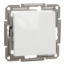 Schneider Electric Asfora EPH0170121. Вимикач одноклавішний без рамки, білий