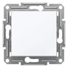 Schneider Electric Asfora EPH0270121. Вимикач 2-полюсний без рамки, білий