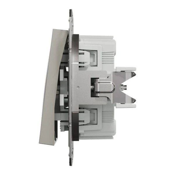 Вимикач двоклавішний, бронзовий Asfora EPH0300169 Schneider Electric - Фото 4