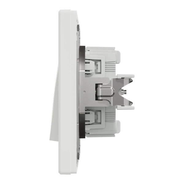 Двоклавішний перемикач, білий Asfora EPH0600121 Schneider Electric - Фото 4