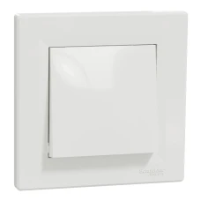 Schneider Electric Asfora EPH0700121. Кнопковий вимикач, білий