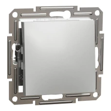 Schneider Electric Asfora EPH0700161. Кнопковий вимикач, алюмінієвий