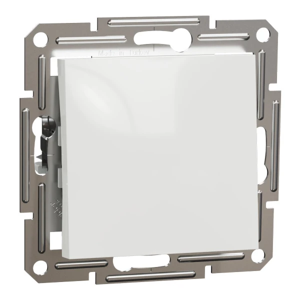 Кнопковий вимикач без рамки, білий Asfora EPH0770121 Schneider Electric