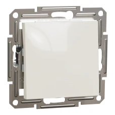 Schneider Electric Asfora EPH0770123. Кнопковий вимикач без рамки, кремовий