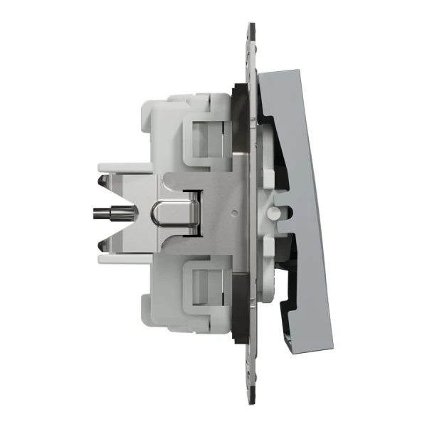 Вимикач трьохклавішний, сталевий Asfora EPH2100162 Schneider Electric - Фото 3