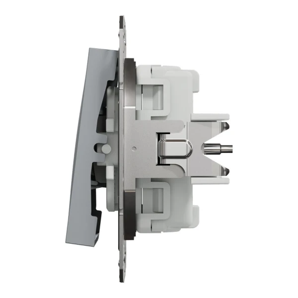 Вимикач трьохклавішний, сталевий Asfora EPH2100162 Schneider Electric - Фото 4