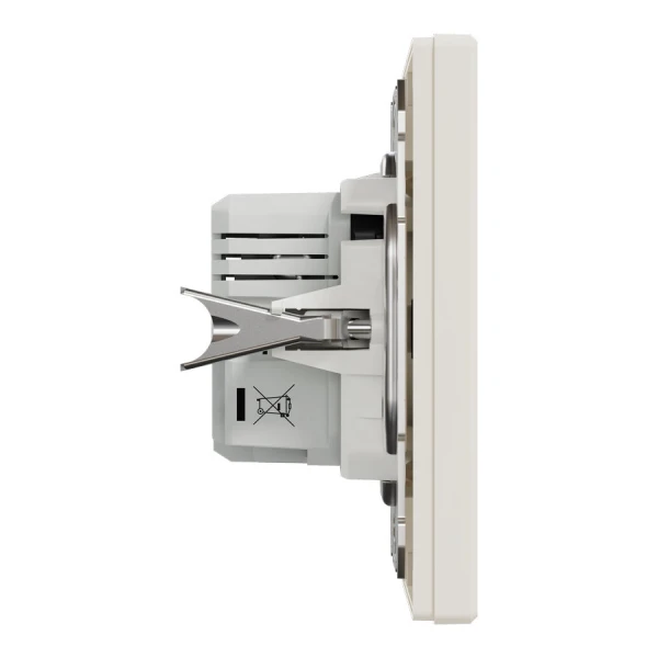 USB розетка тип А+С 2,4А або 2х1,2А, кремовий Asfora EPH2700323 Schneider Electric - Фото 3