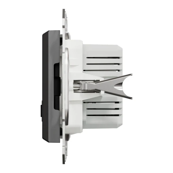 USB розетка тип А+С 2,4А або 2х1,2А антрацитовий Asfora EPH2700371 Schneider Electric - Фото 4