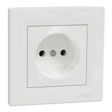 Schneider Electric Asfora EPH3000121. Розетка без заземлення, білий
