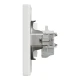 Розетка без заземлення, білий Asfora EPH3000121 Schneider Electric