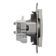 Розетка без заземлення, бронзовий Asfora EPH3000169 Schneider Electric
