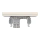 Розетка комп'ютерна, RJ45, кат.6, UTP, кремовий Asfora EPH4700123 Schneider Electric