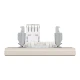 Розетка комп'ютерна, RJ45, кат.6, UTP, кремовий Asfora EPH4700123 Schneider Electric