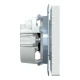 D-life розетка з/к і шторкою, білий лотос Merten MTN2300-6035 Schneider Electric